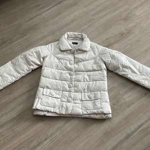 United color of Benetton, girls quilted jacket. Size XL, 10-11,150cm. Like new